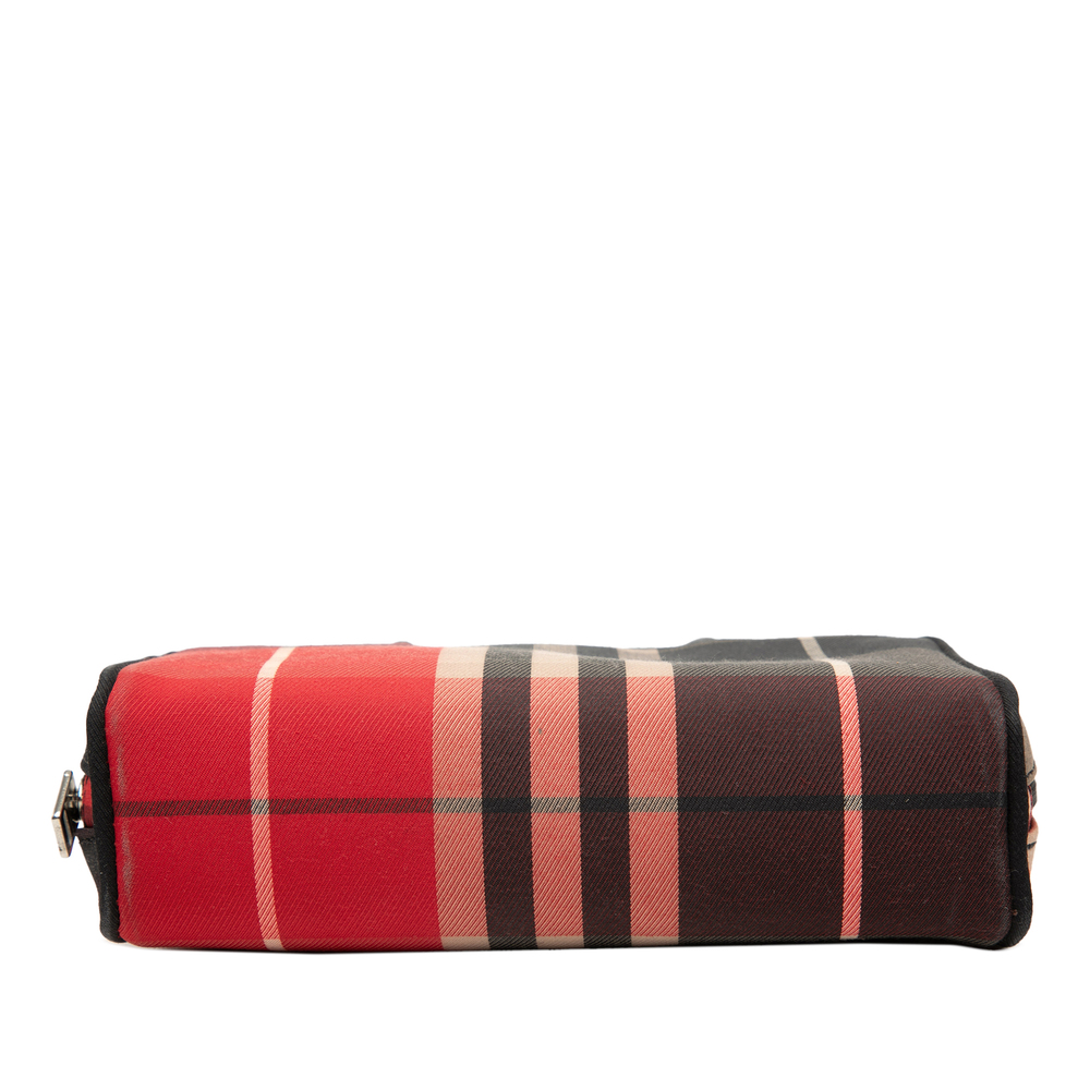 Pre-Loved Burberry Mini Exploded Check Canvas Han… - image 3